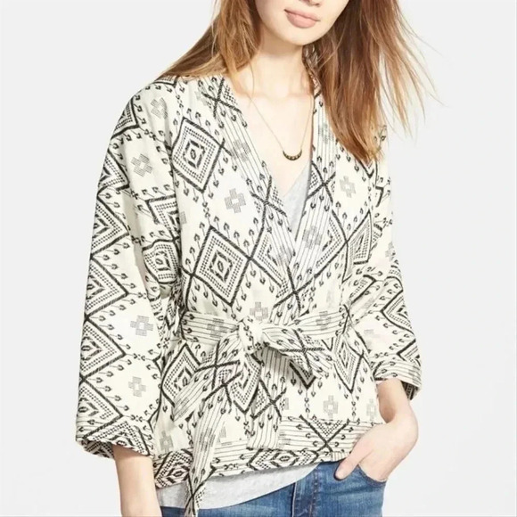 Madewell Kimono Jacket In Arrowhead - Picture 1 of 8